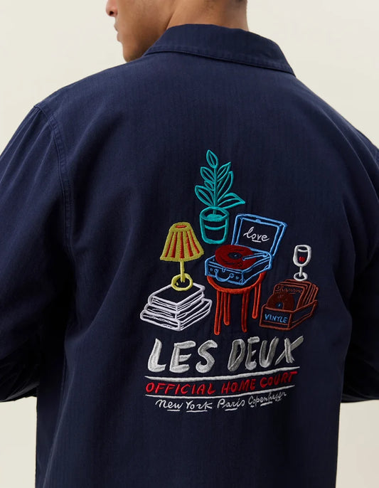 SURCHEMISES LES DEUX DARK NAVY