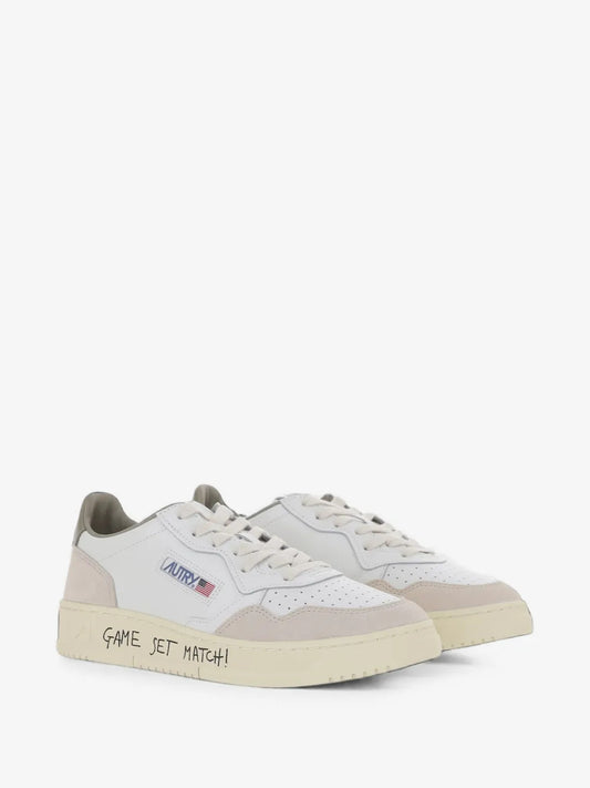 SNEAKERS AUTRY WHT/COVGRN