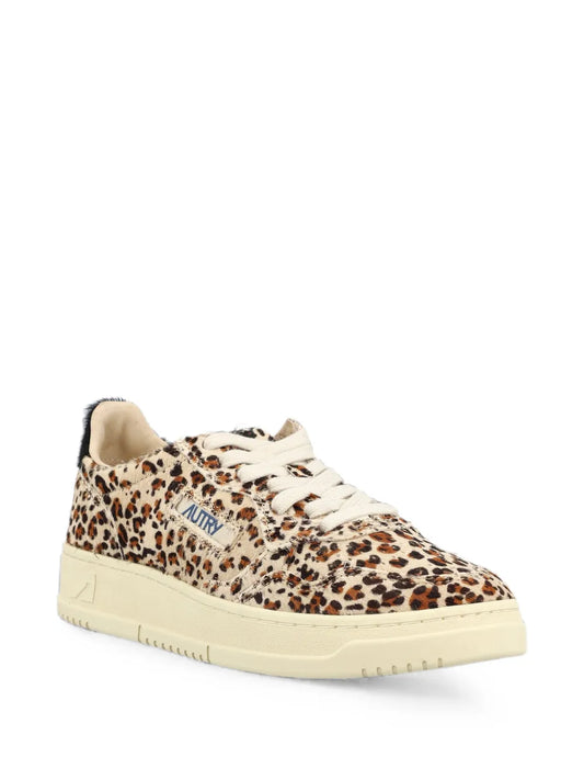 SNEAKERS AUTRY LEOP/BLK