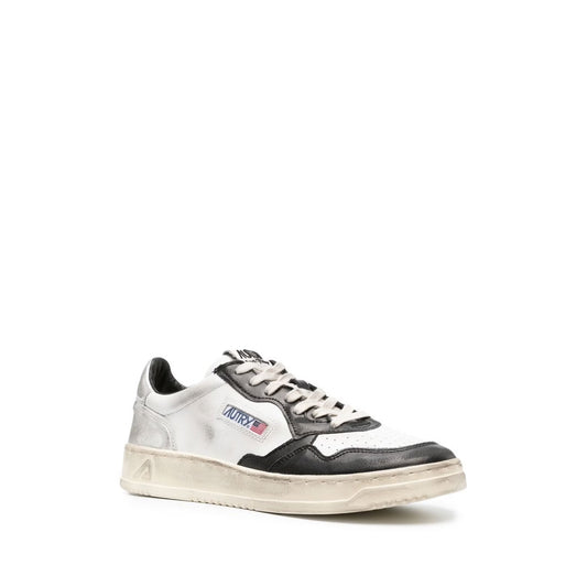SNEAKERS AUTRY WHT/BLK/SILVER