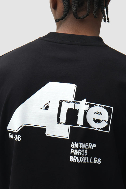 T-SHIRTS ARTE ANTWERP BLACK