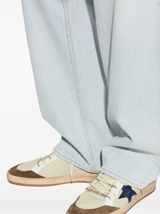 SNEAKERS GOLDEN GOOSE CREAM/WHITE/LIGHT GREY