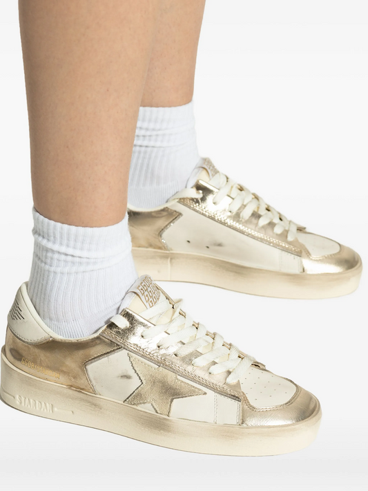 SNEAKERS GOLDEN GOOSE PLATINIUM/MILK/BEIGE