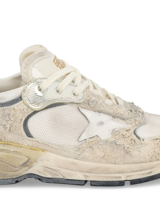 SNEAKERS GOLDEN GOOSE WHITE/SILVER
