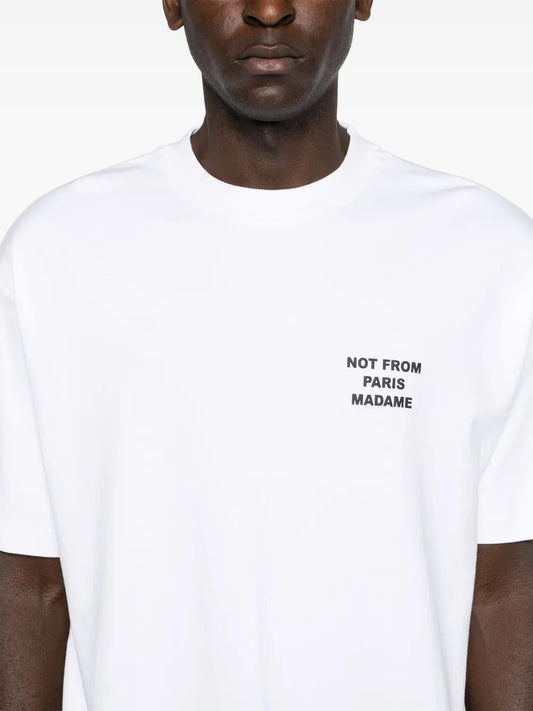 T-SHIRTS DRÔLE DE MONSIEUR OPTIC WHITE