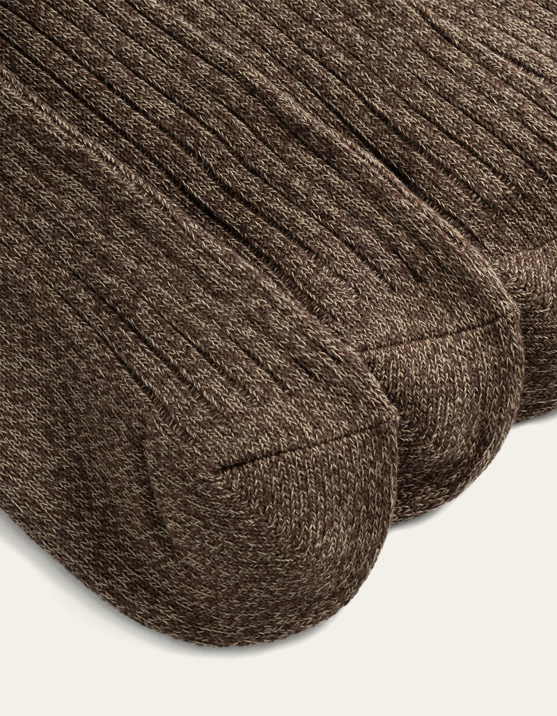 CHAUSSETTES LES DEUX SLATE BROWN
