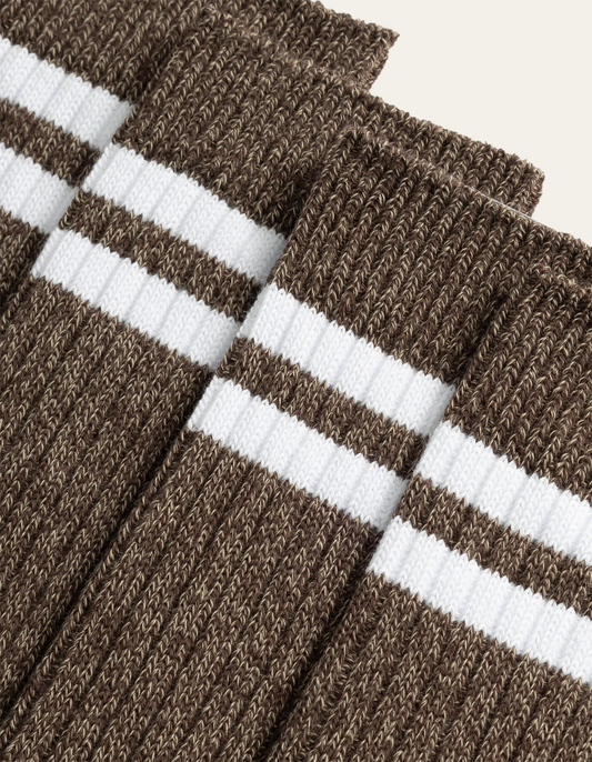 CHAUSSETTES LES DEUX SLATE BROWN