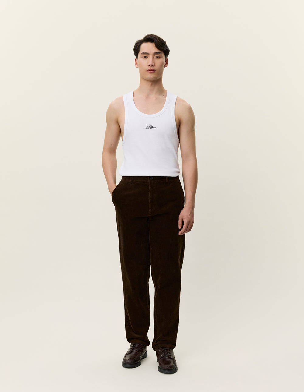 PANTALONS LES DEUX SLATE BROWN