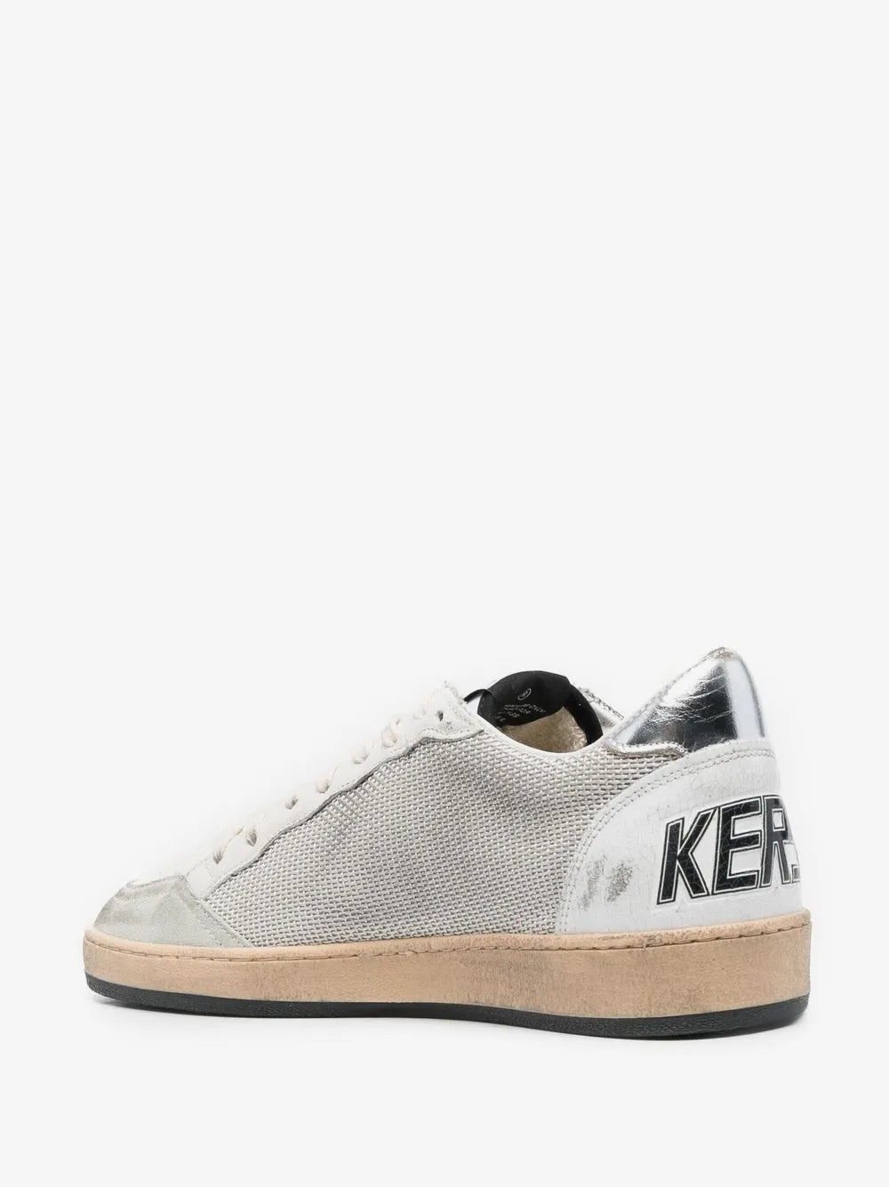 SNEAKERS GOLDEN GOOSE LIGHT SILVER / BLACK / WHITE