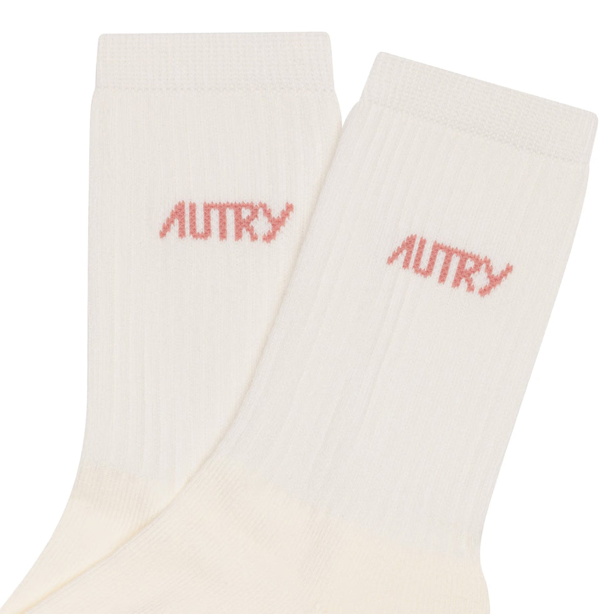 CHAUSSETTES AUTRY CREAM/PINK