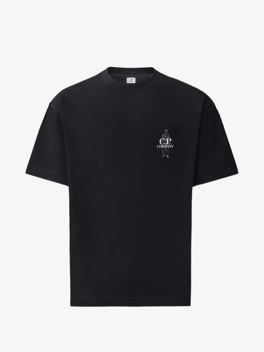 T-SHIRTS C.P. COMPANY BLACK