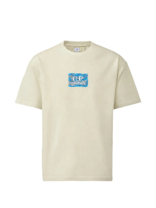 T-SHIRTS C.P. COMPANY SILVER BIRCH