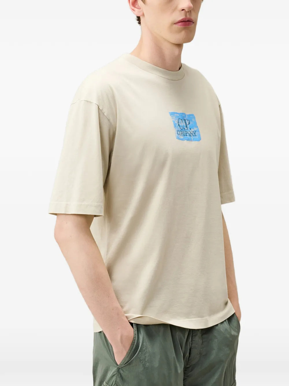 T-SHIRTS C.P. COMPANY SILVER BIRCH