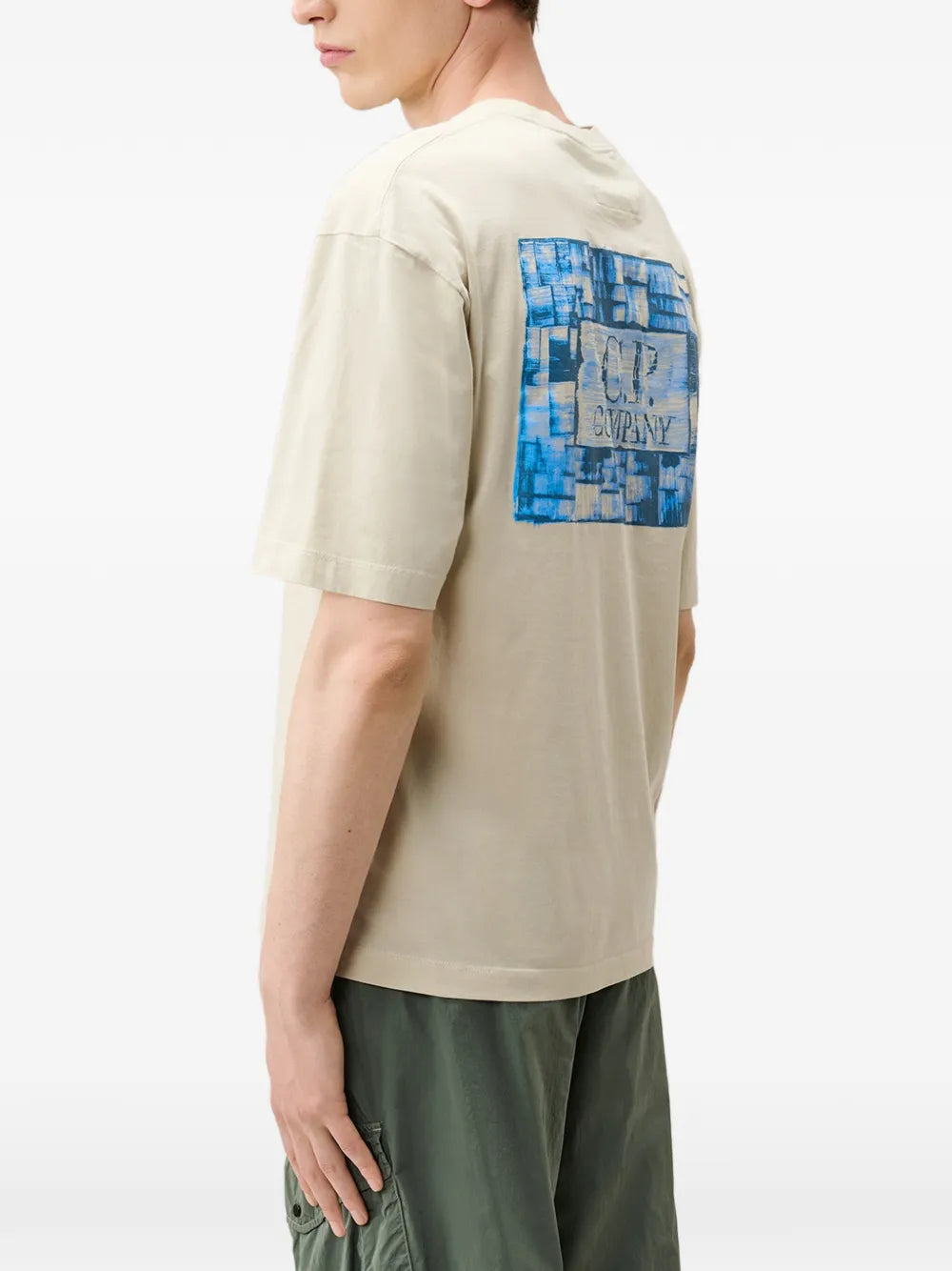 T-SHIRTS C.P. COMPANY SILVER BIRCH