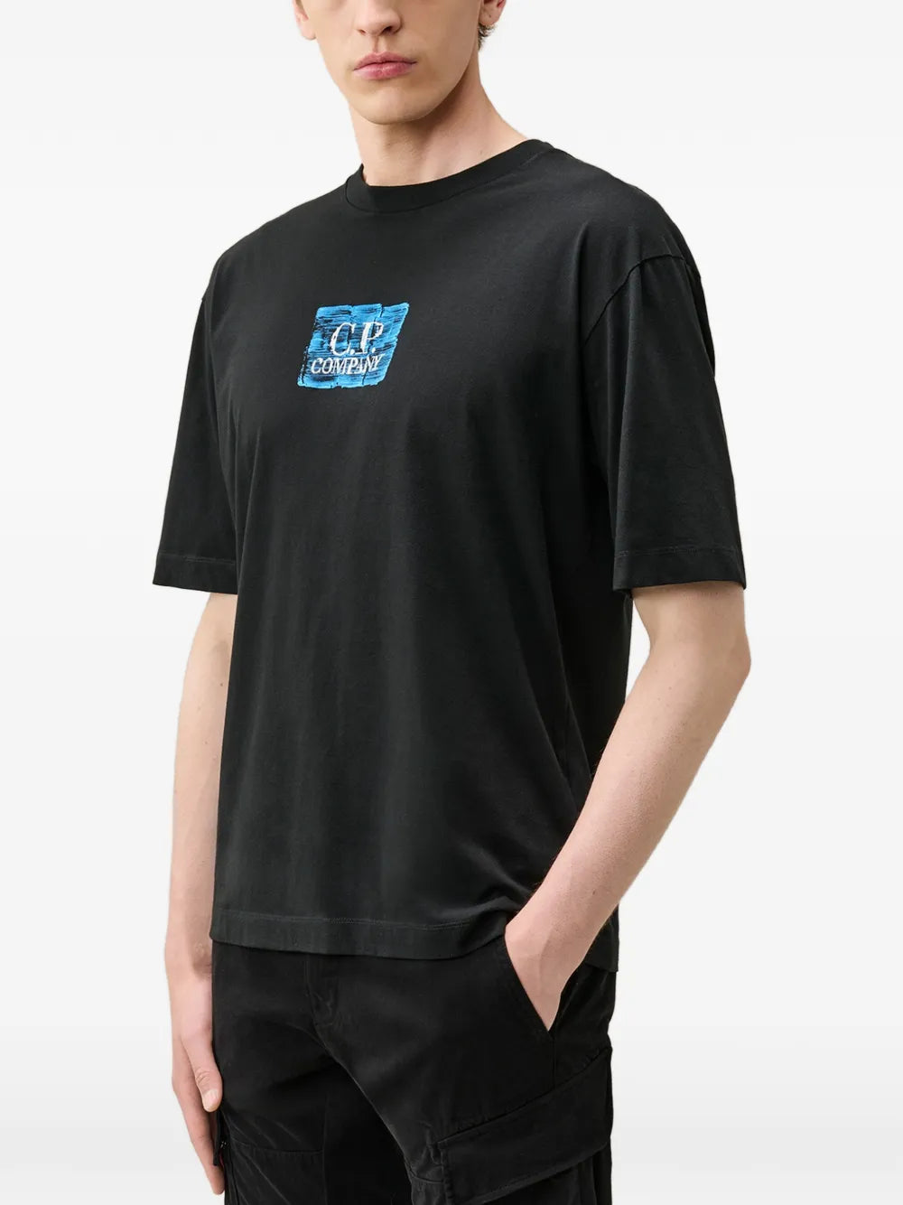 T-SHIRTS C.P. COMPANY BLACK
