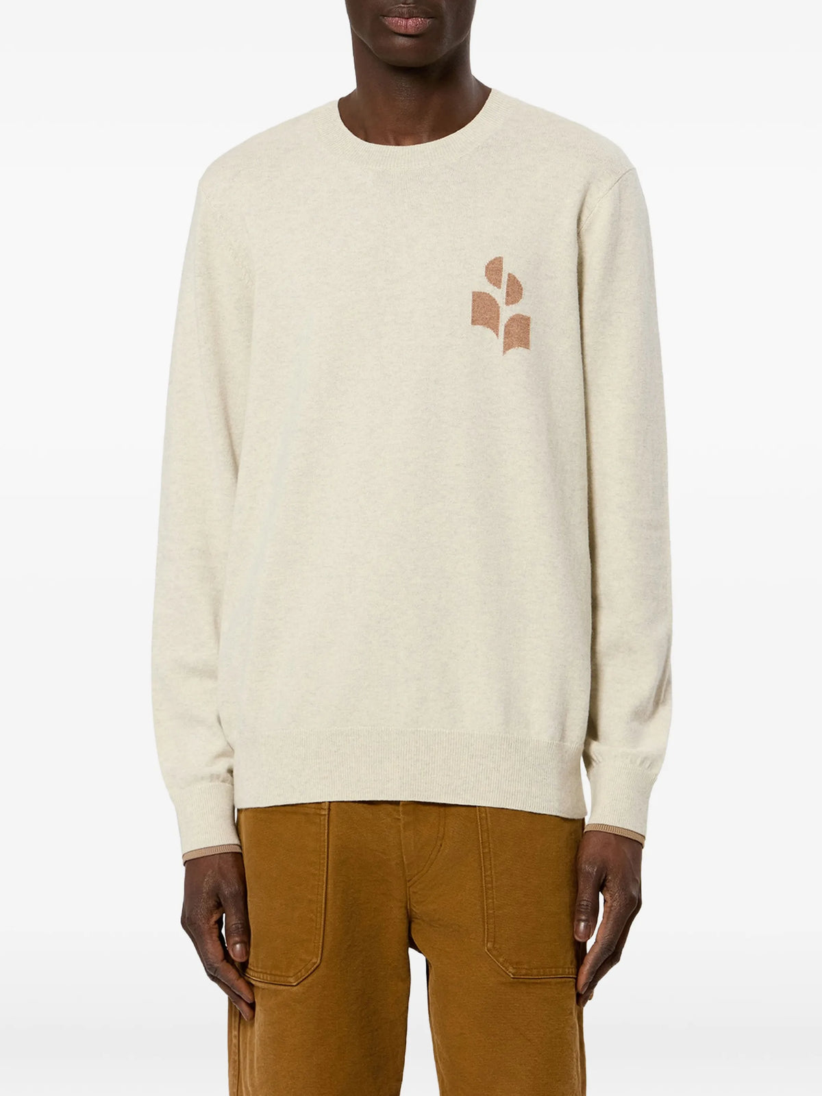 PULLS ISABEL MARANT GREY/CAMEL