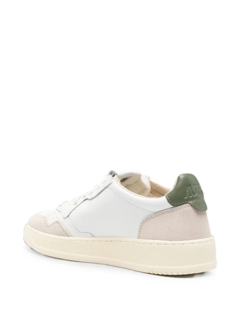 SNEAKERS AUTRY WHT/BRONZEGRN