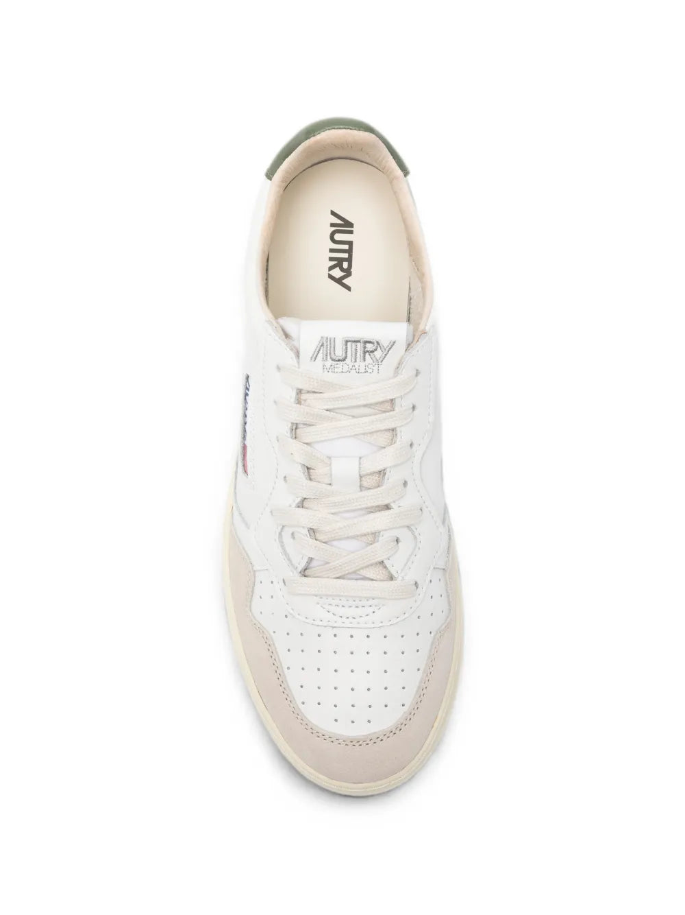 SNEAKERS AUTRY WHT/BRONZEGRN