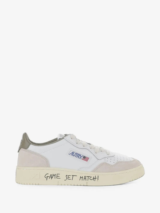 SNEAKERS AUTRY WHT/COVGRN