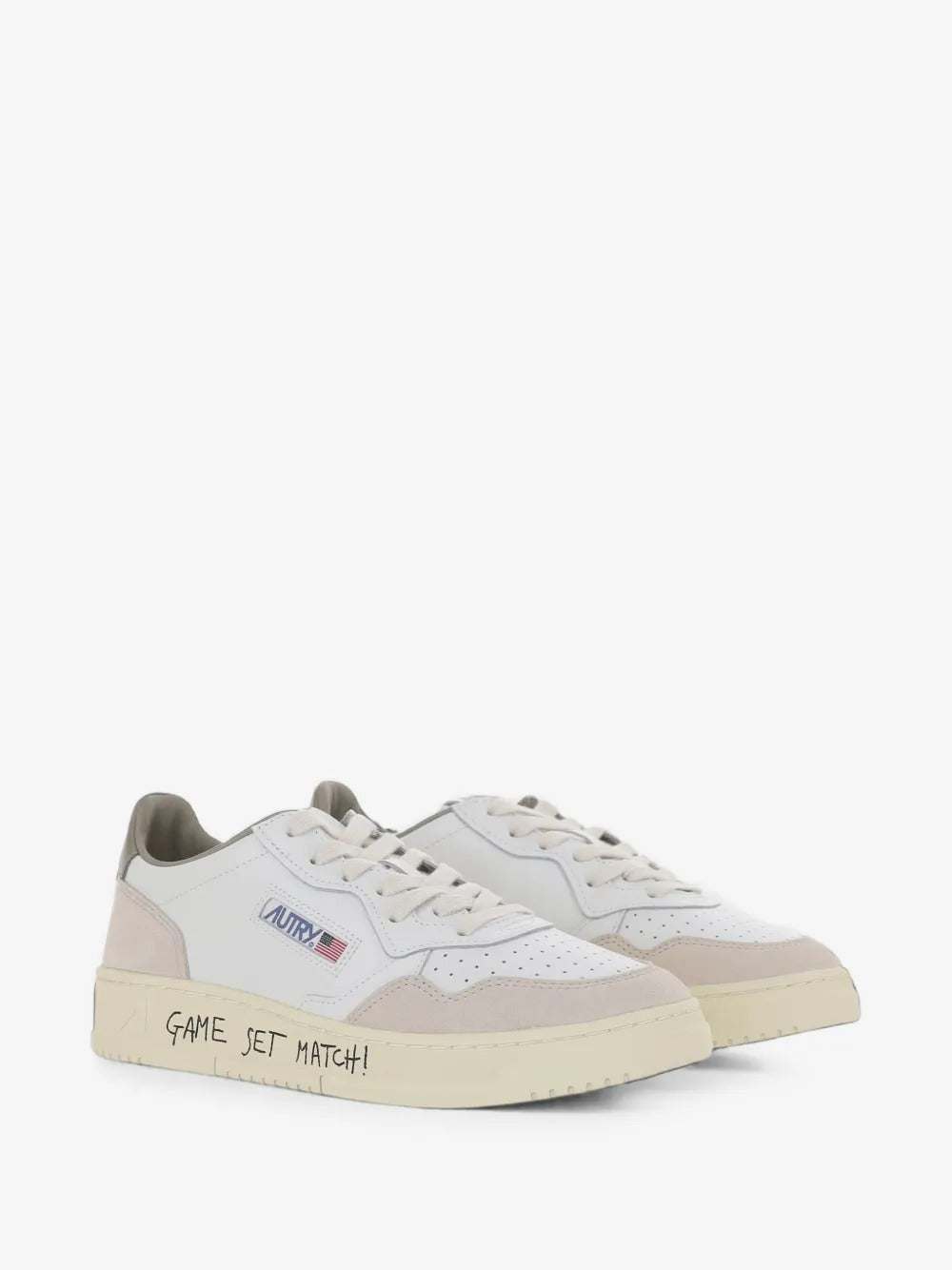 SNEAKERS AUTRY WHT/COVGRN