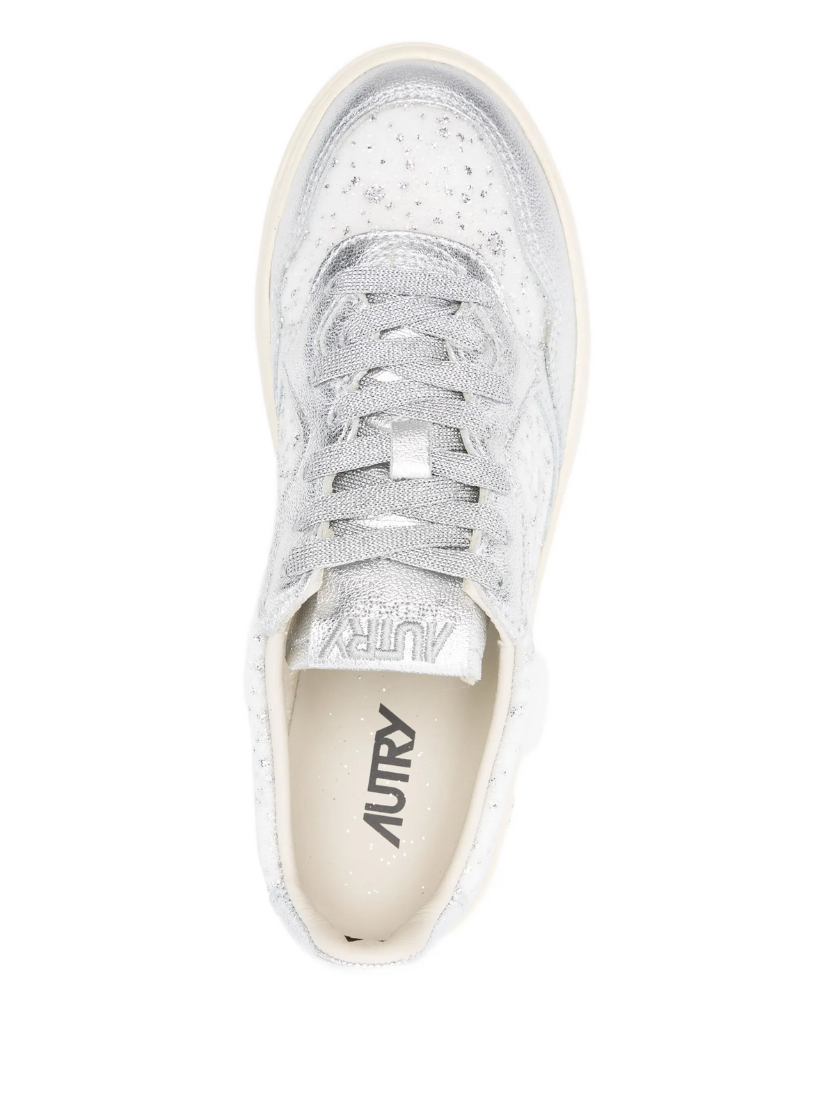 SNEAKERS AUTRY WHT-SILVER