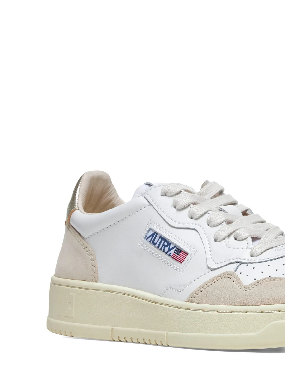 SNEAKERS AUTRY WHT/GOLD