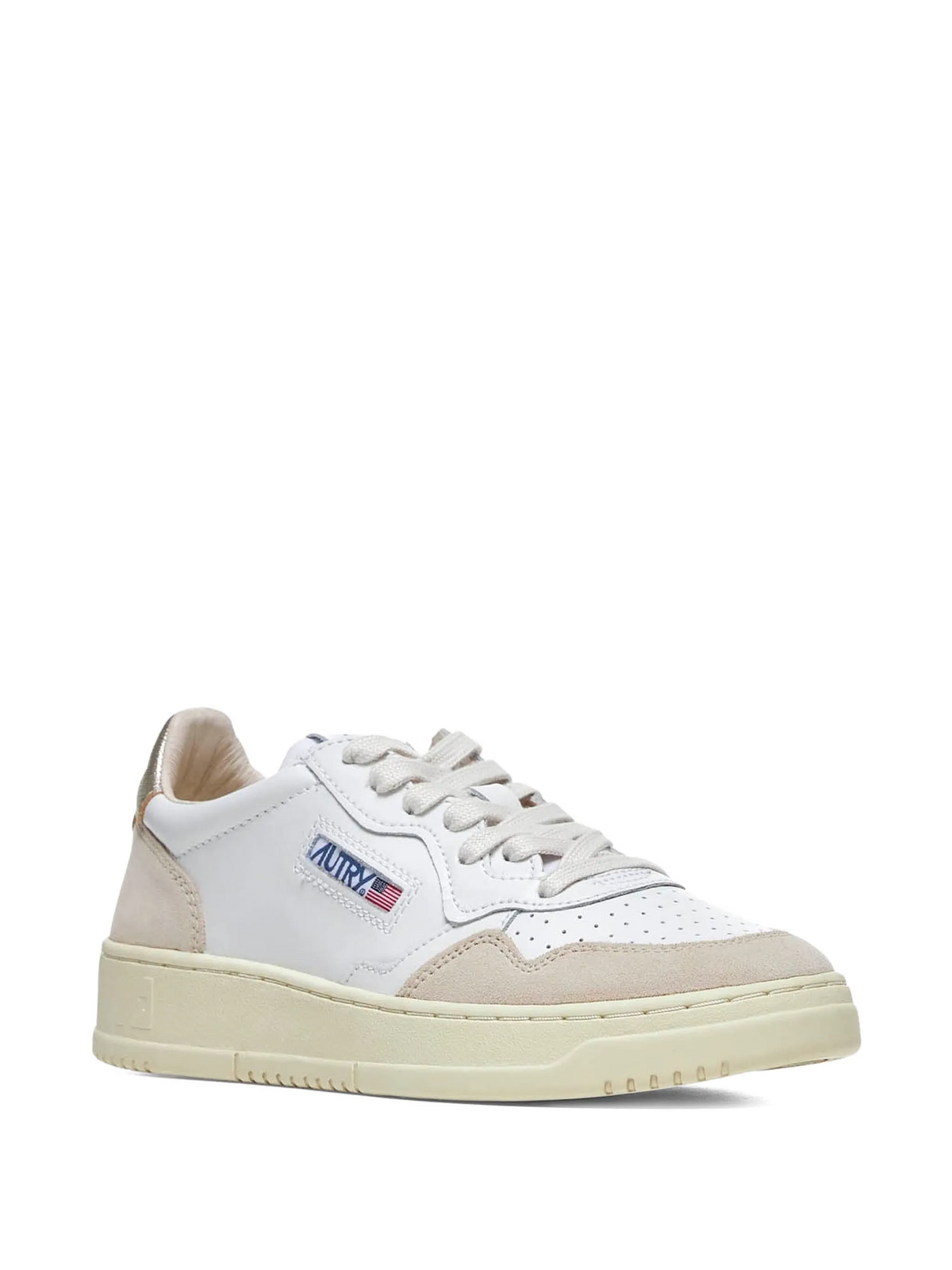 SNEAKERS AUTRY WHT/GOLD