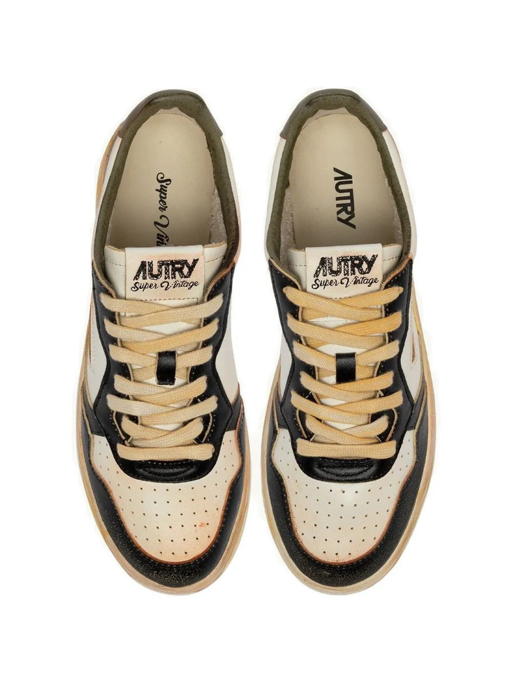 SNEAKERS AUTRY WHT/BLK/COVGRN