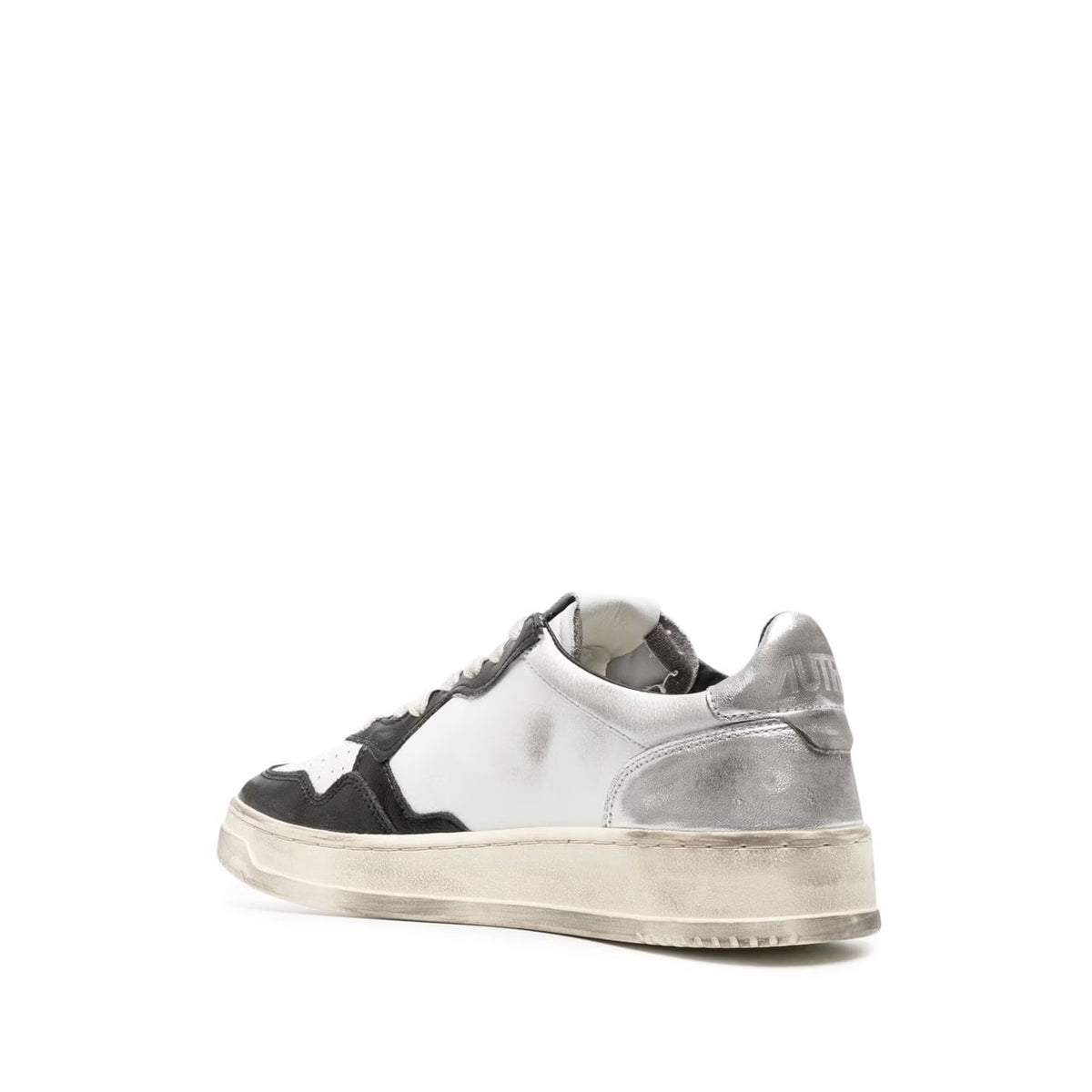 SNEAKERS AUTRY WHT/BLK/SILVER