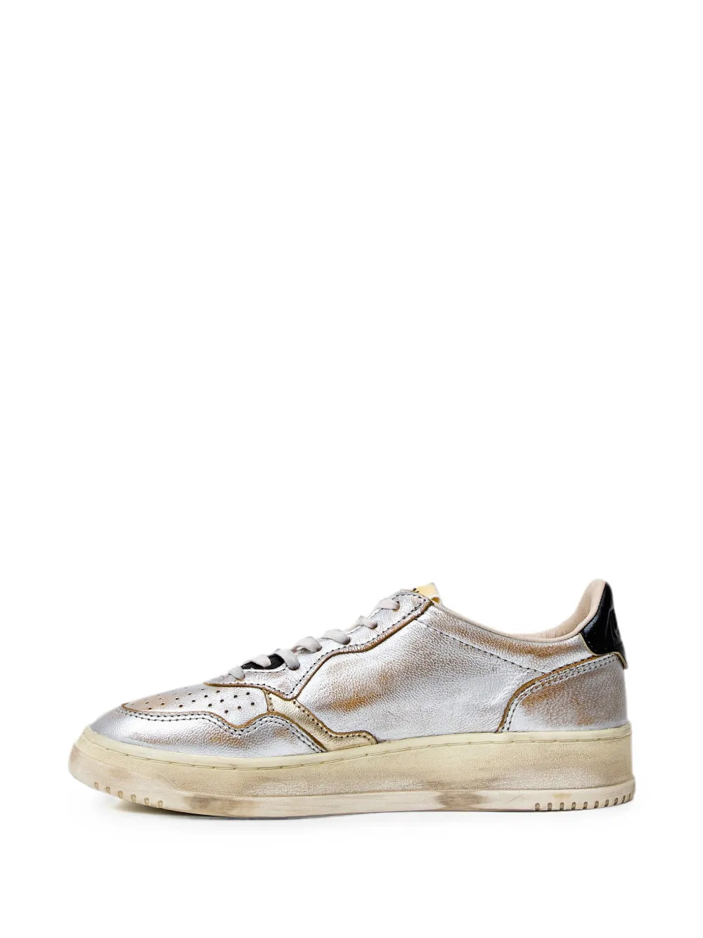 SNEAKERS AUTRY SILVER/BLACK