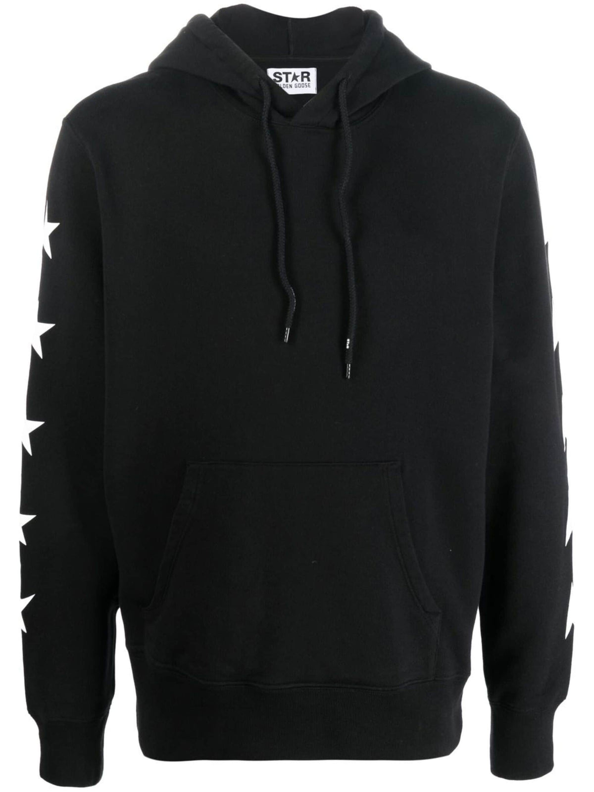 SWEATS À CAPUCHE GOLDEN GOOSE BLACK/WHITE