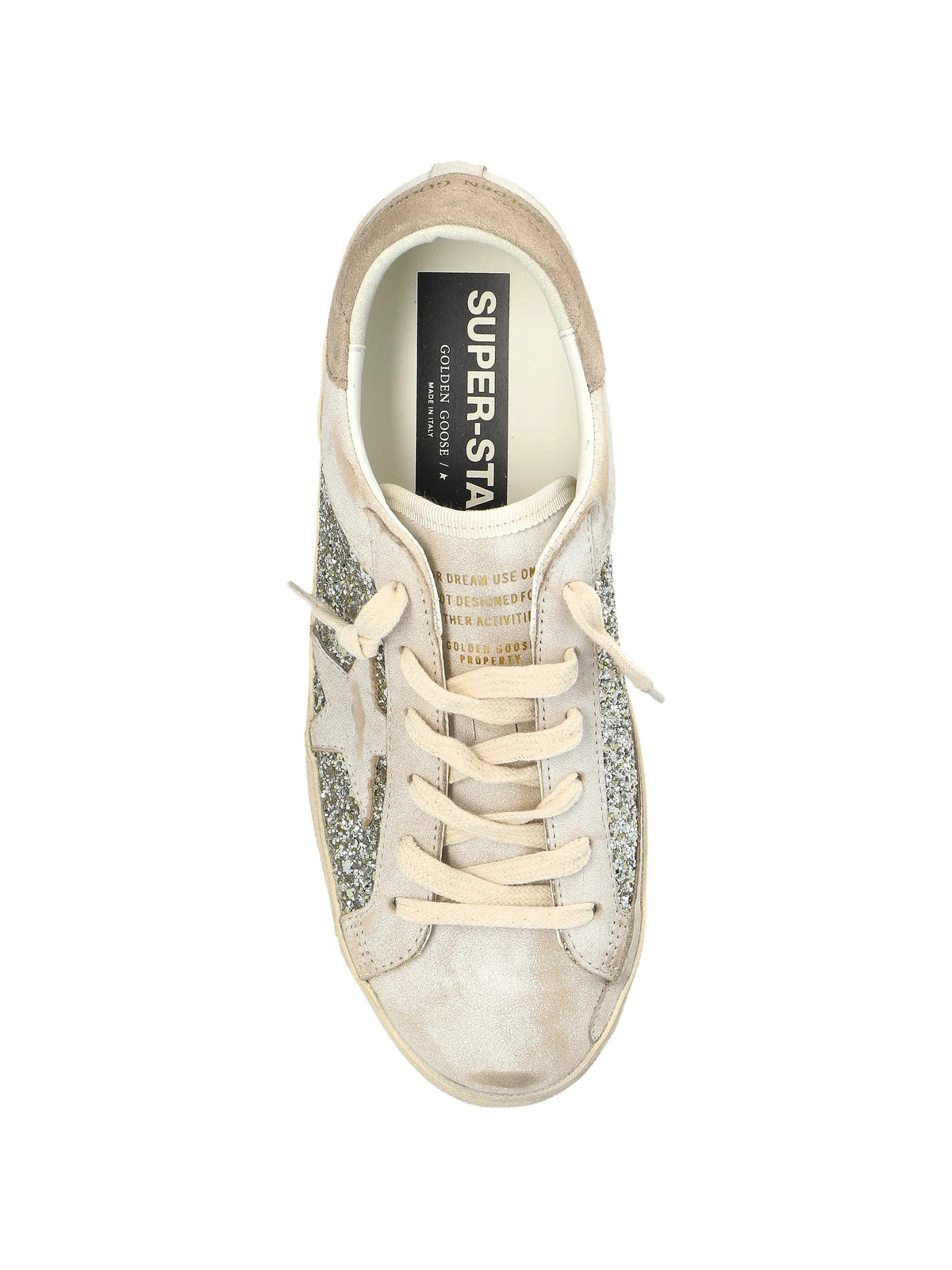 SNEAKERS GOLDEN GOOSE WHITE/PLATINIUM/BEIGE