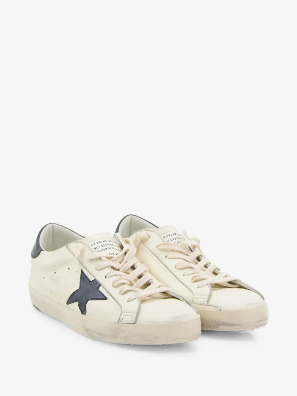 SNEAKERS GOLDEN GOOSE BEIGE/NIGHT BLUE