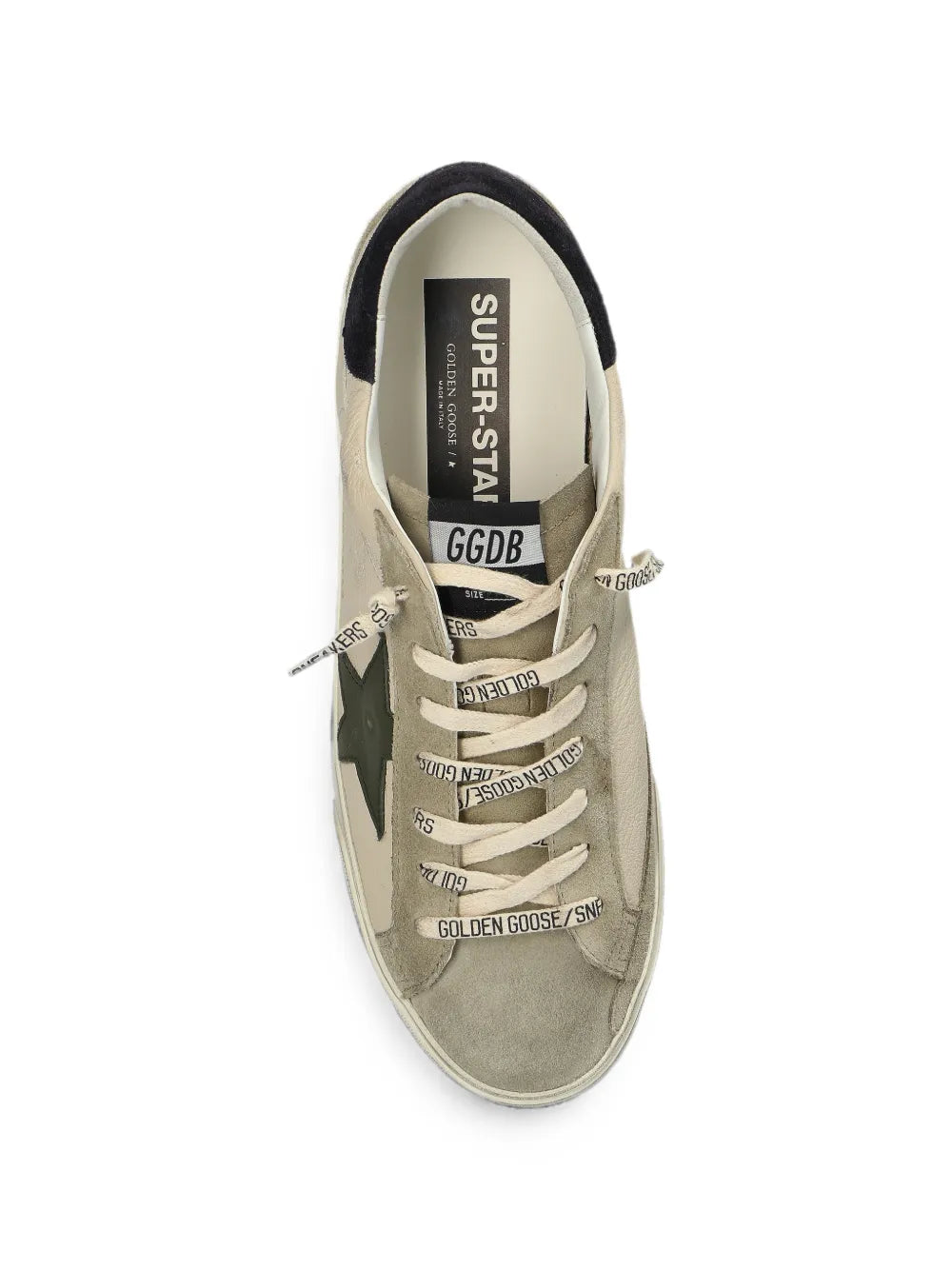 SNEAKERS GOLDEN GOOSE CREAM/GREY/OLIVE/BLUE