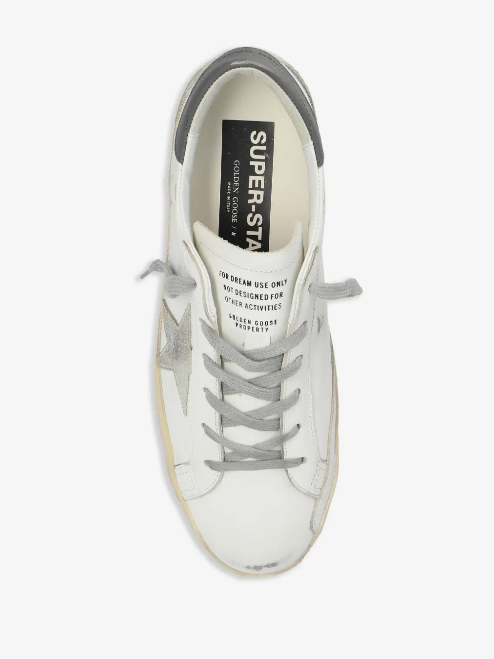 SNEAKERS GOLDEN GOOSE WHITE /ICE/DARK GREY