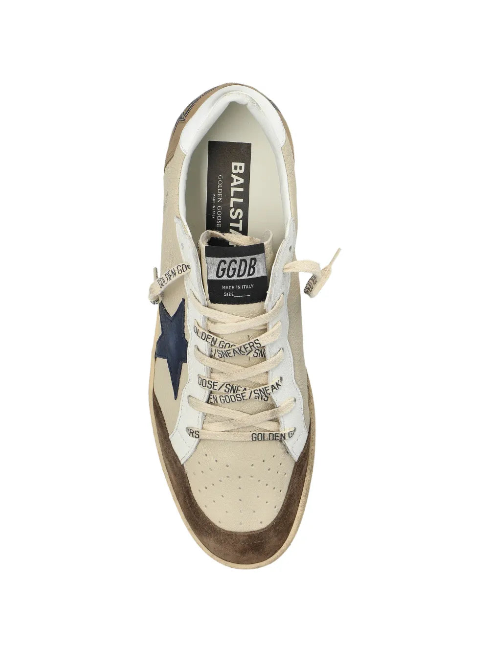 SNEAKERS GOLDEN GOOSE CREAM/WHITE/LIGHT GREY