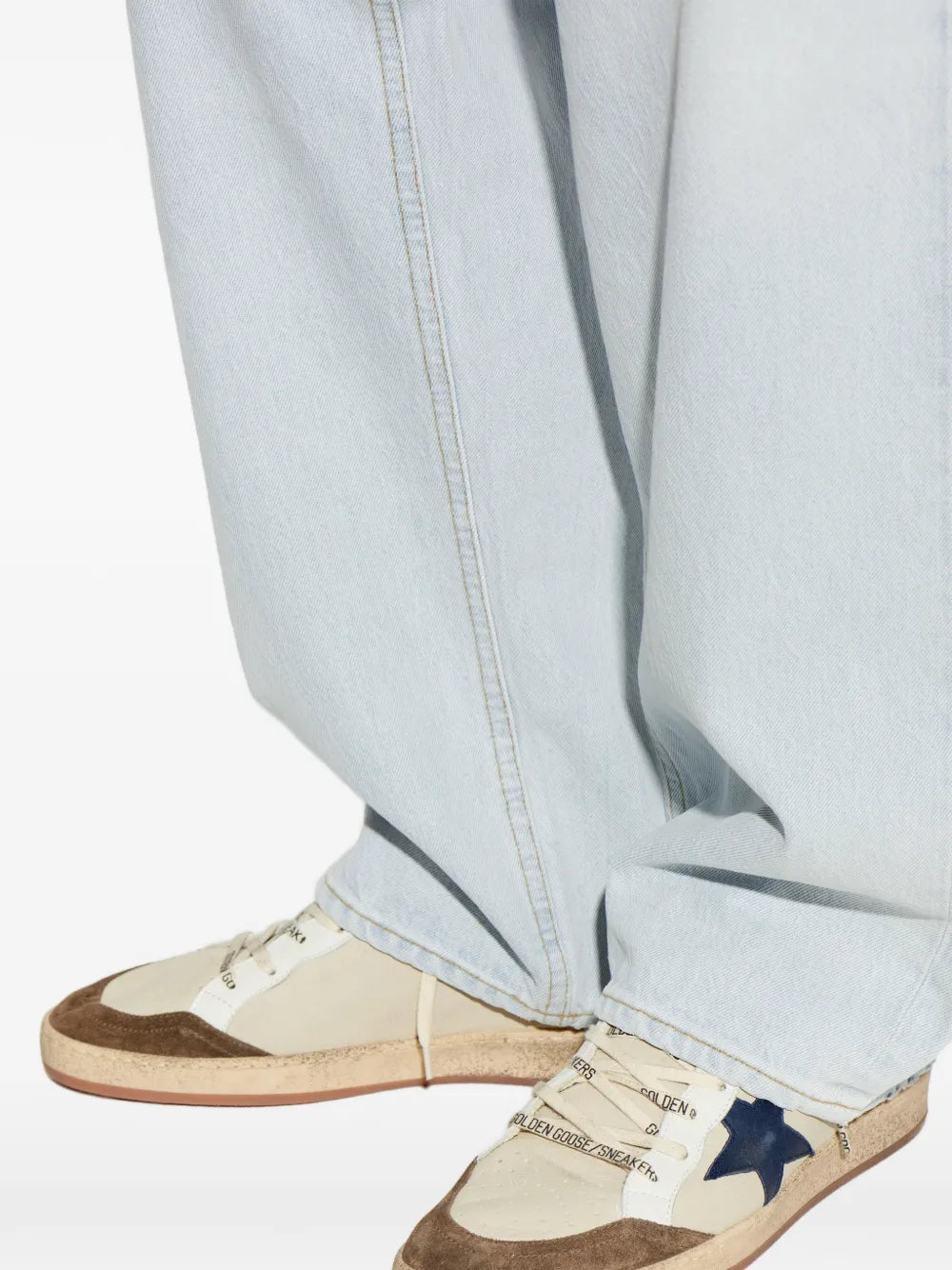 SNEAKERS GOLDEN GOOSE CREAM/WHITE/LIGHT GREY