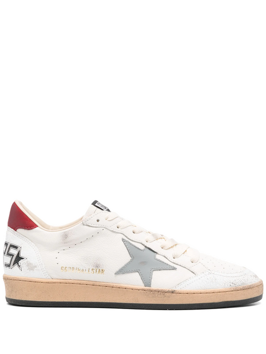 SNEAKERS GOLDEN GOOSE WHITE /SILVER/BLUE/RED