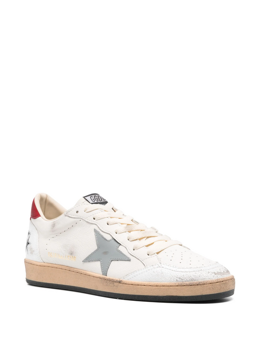 SNEAKERS GOLDEN GOOSE WHITE /SILVER/BLUE/RED