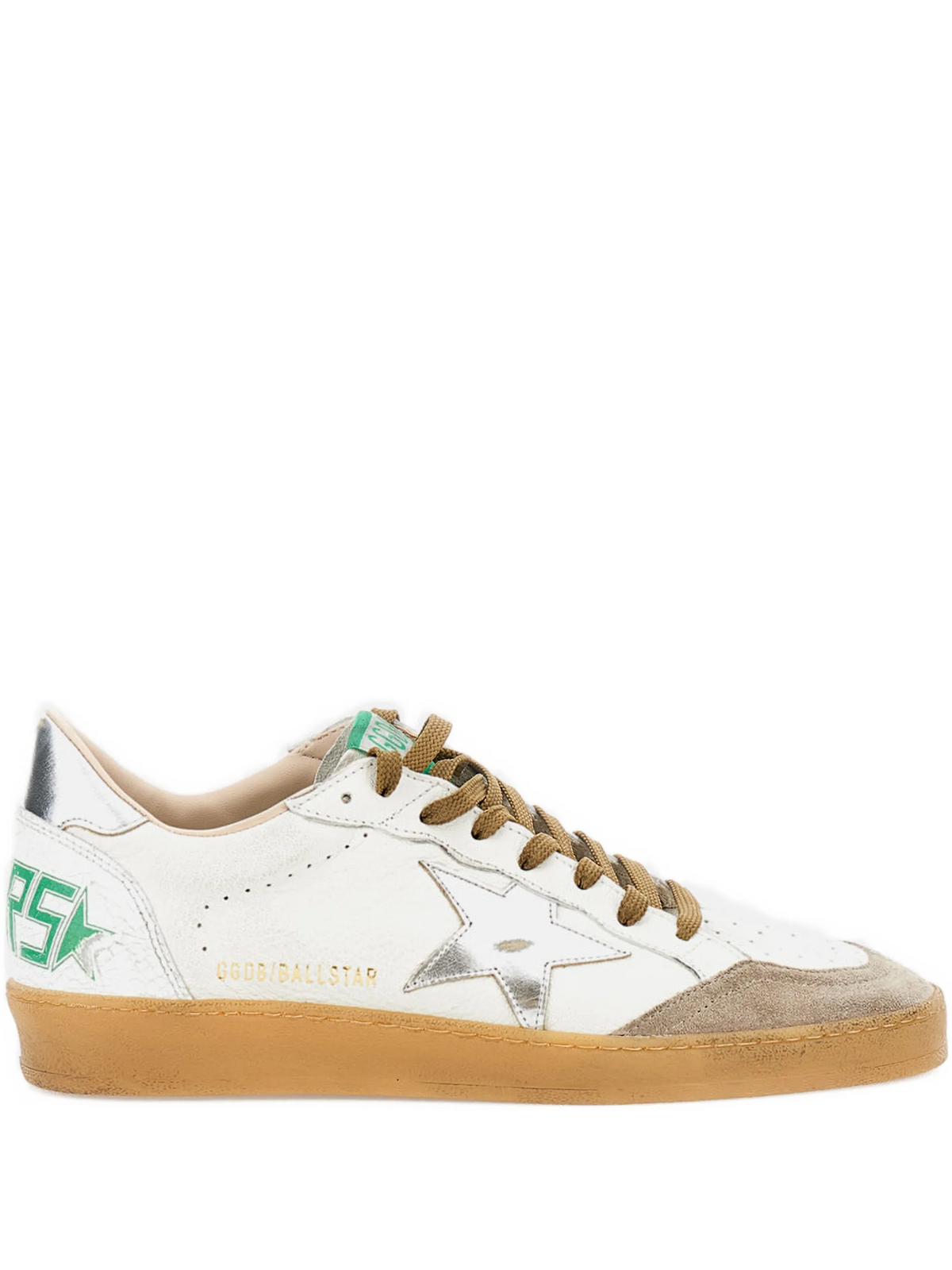 SNEAKERS GOLDEN GOOSE WHITE/BEIGE/SILVER