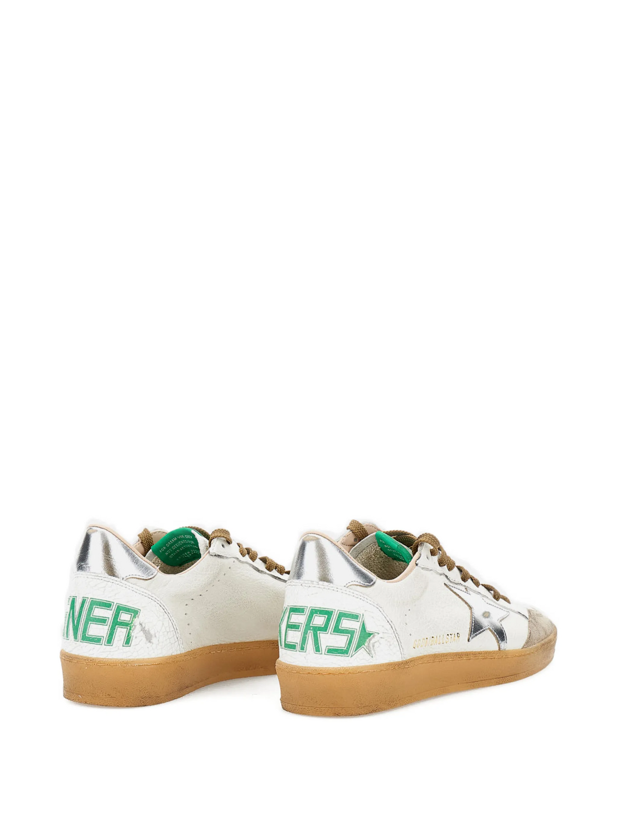 SNEAKERS GOLDEN GOOSE WHITE/BEIGE/SILVER