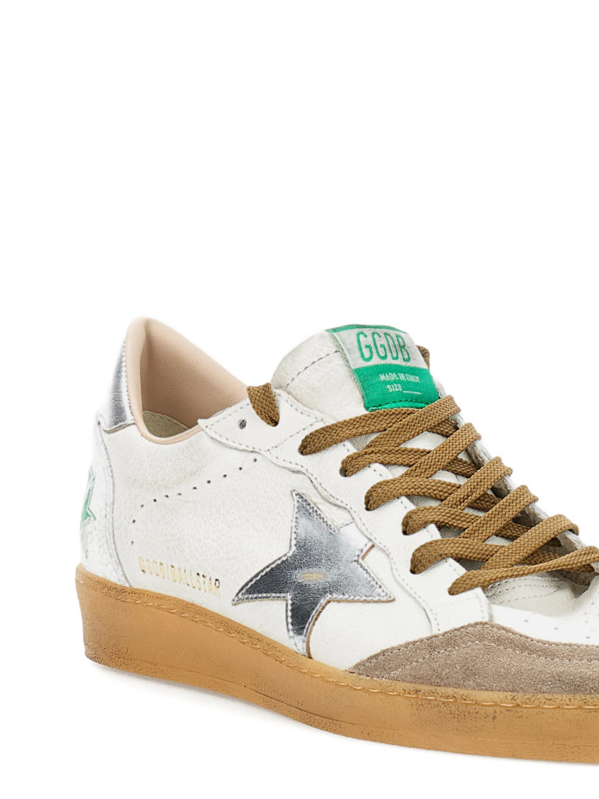 SNEAKERS GOLDEN GOOSE WHITE/BEIGE/SILVER