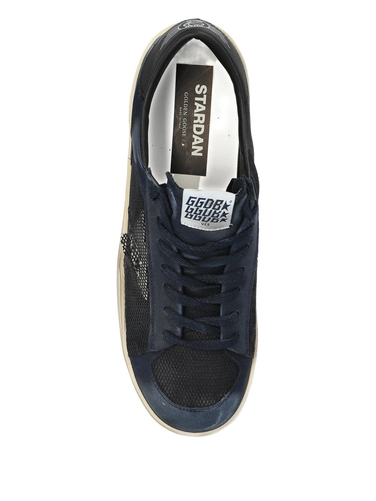 SNEAKERS GOLDEN GOOSE BLUEWHITE TARTAN/NIGHT BLUE/WH