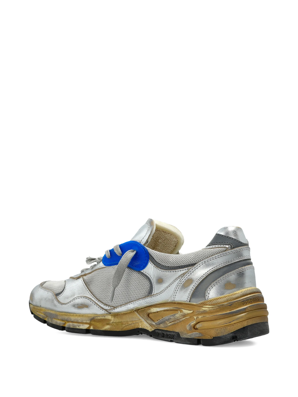 SNEAKERS GOLDEN GOOSE SILVER/WHITE