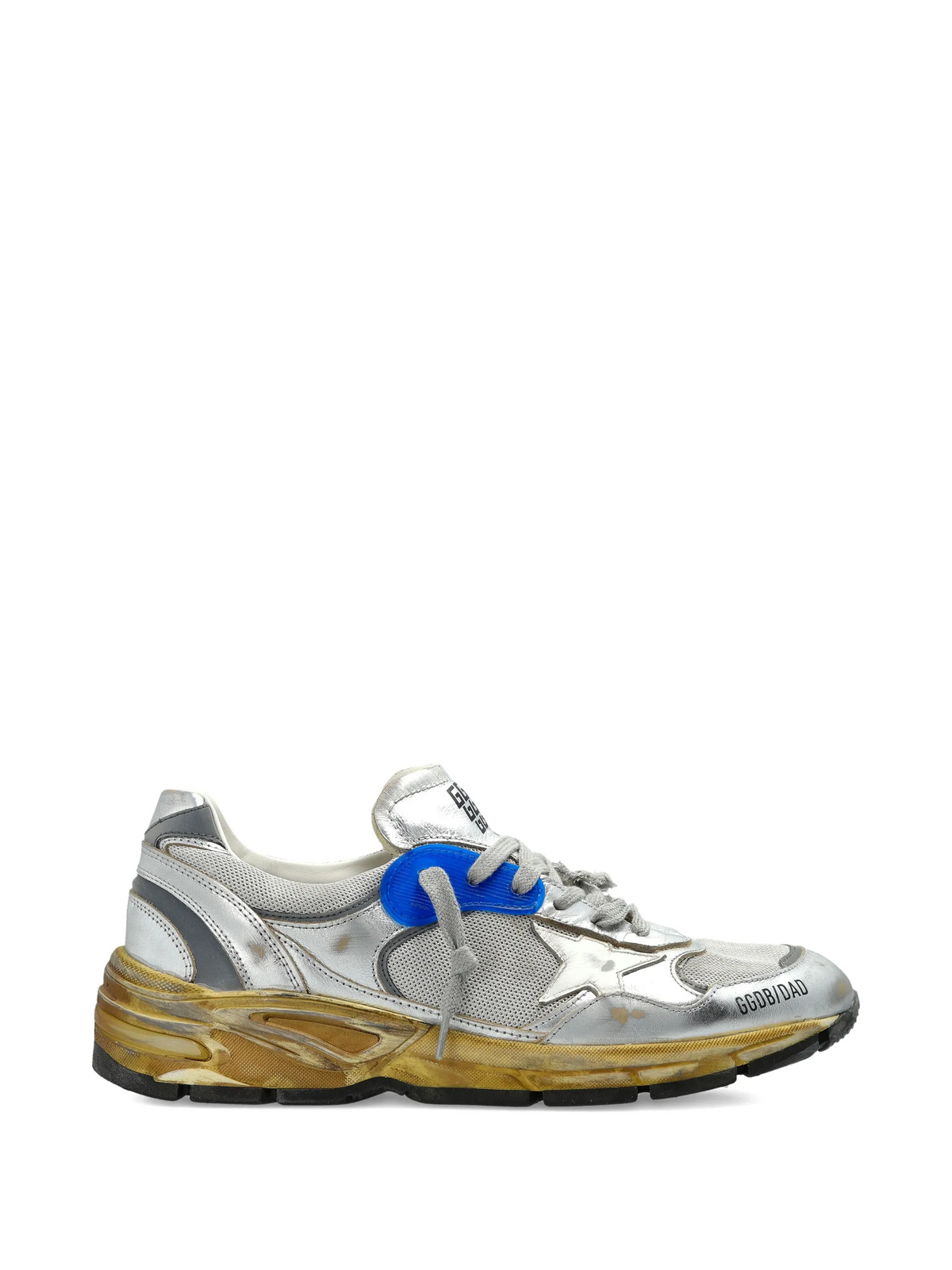 SNEAKERS GOLDEN GOOSE SILVER/WHITE