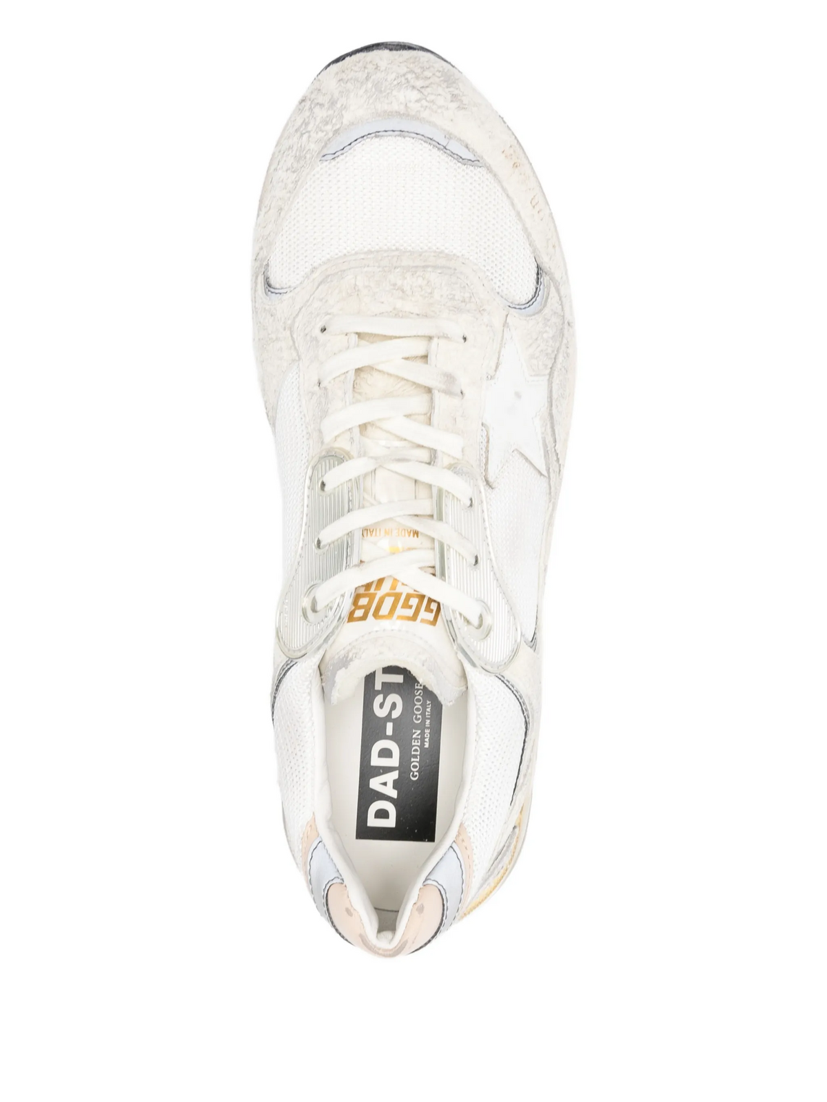 SNEAKERS GOLDEN GOOSE WHITE/SILVER