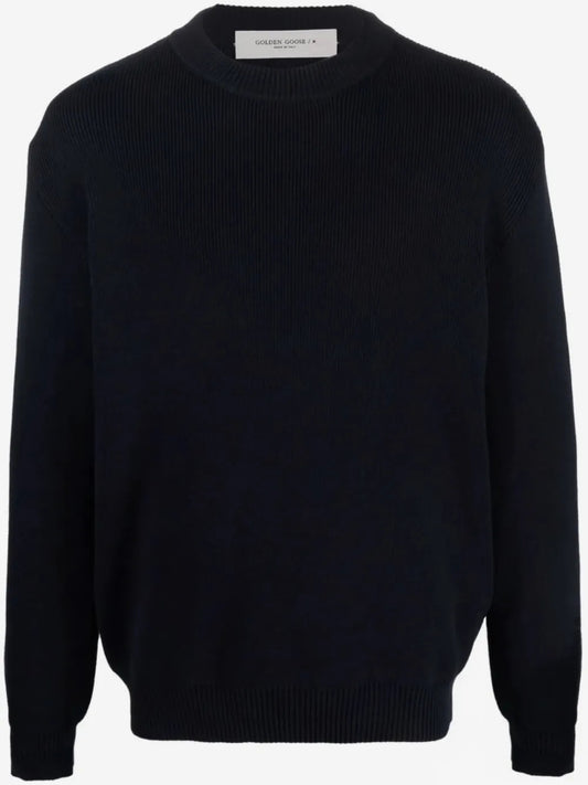 PULLS GOLDEN GOOSE DARK BLUE