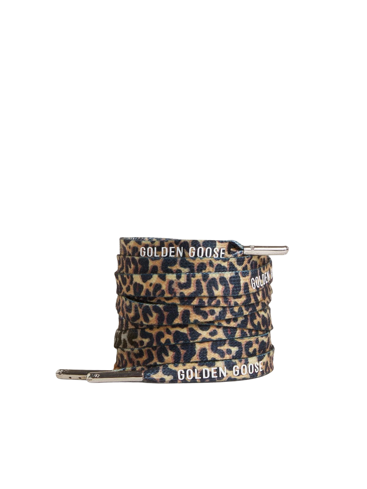 ACCESSOIRES GOLDEN GOOSE BEIGE BROWN LEO/WHITE/SILVER