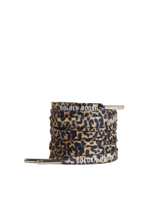 ACCESSOIRES GOLDEN GOOSE BEIGE BROWN LEO/WHITE/SILVER