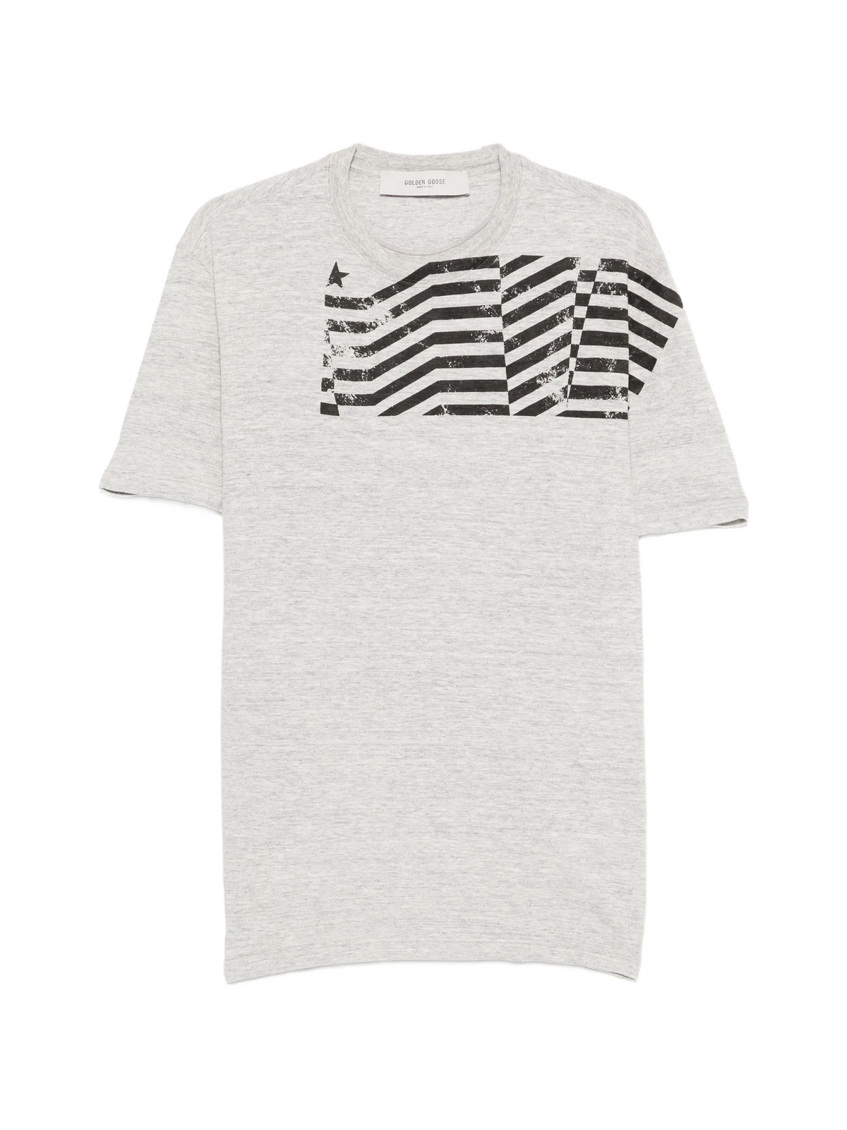 T-SHIRTS GOLDEN GOOSE GREY MELANGE